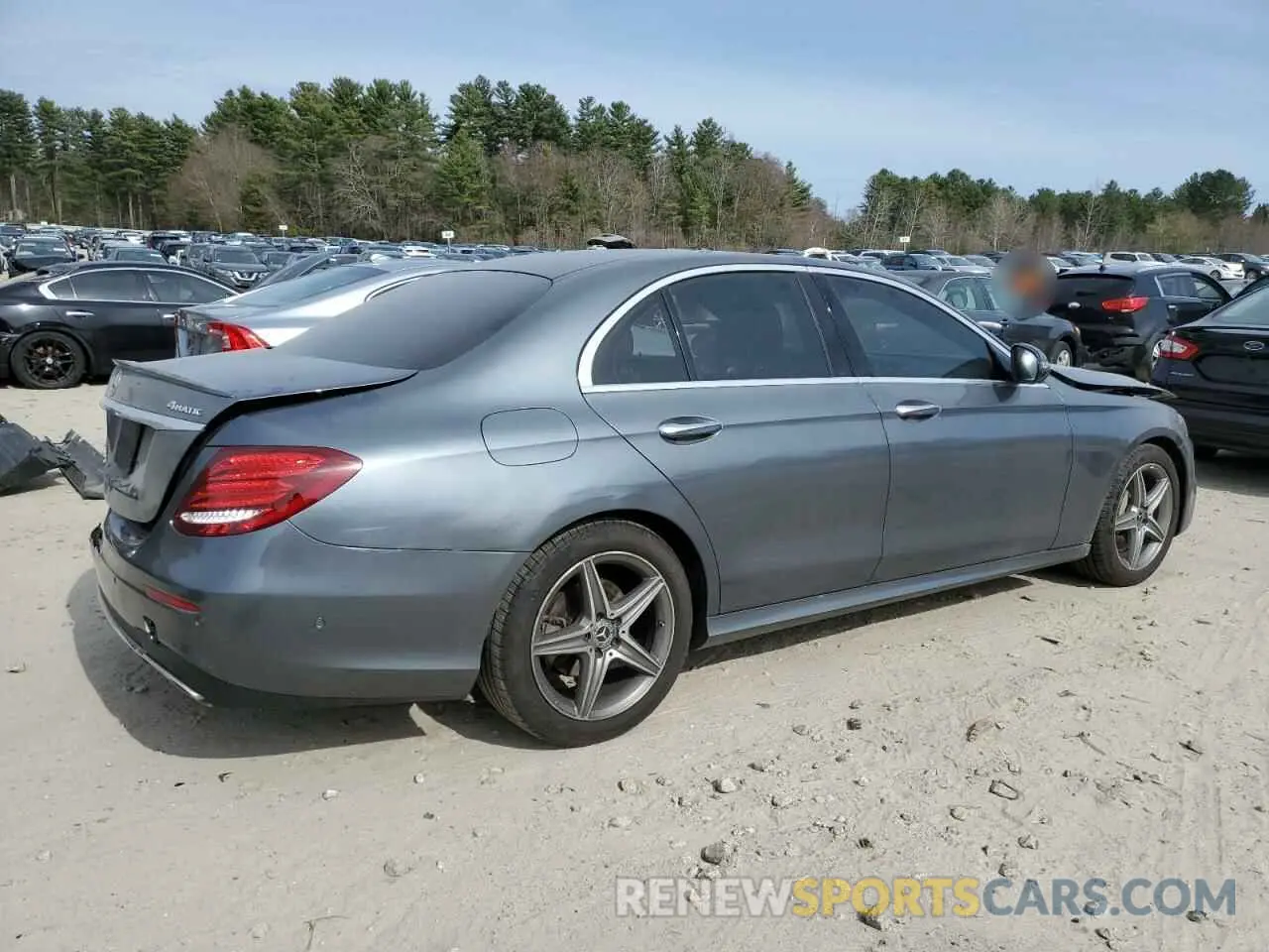 3 Photograph of a damaged car W1KZF8EBXLA831699 MERCEDES-BENZ E-CLASS 2020