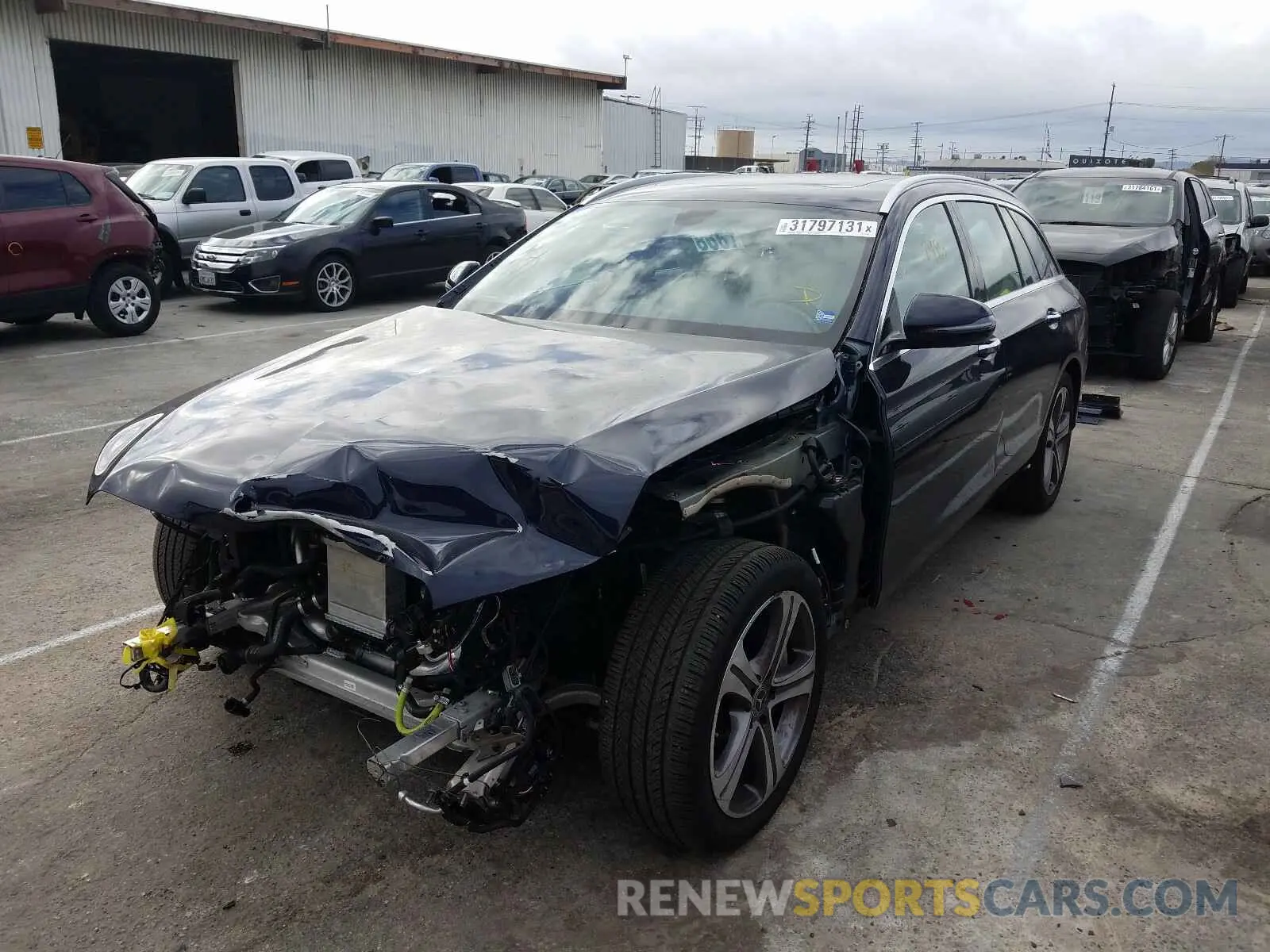 2 Photograph of a damaged car W1KZH6JB5LA805189 MERCEDES-BENZ E CLASS 2020