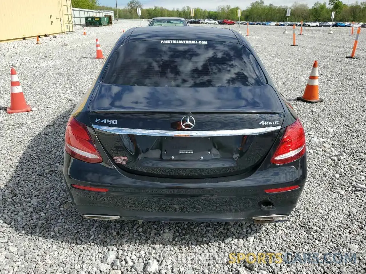 6 Photograph of a damaged car WDDZF6JB9LA707059 MERCEDES-BENZ E-CLASS 2020
