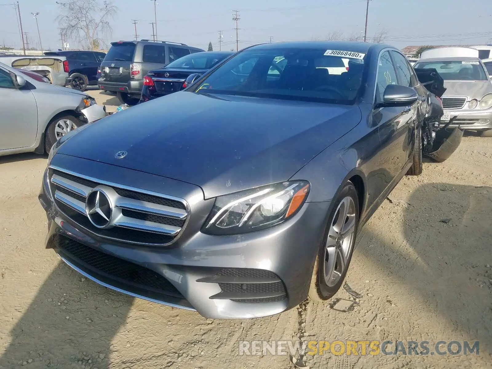 2 Photograph of a damaged car WDDZF8DB0LA745397 MERCEDES-BENZ E CLASS 2020