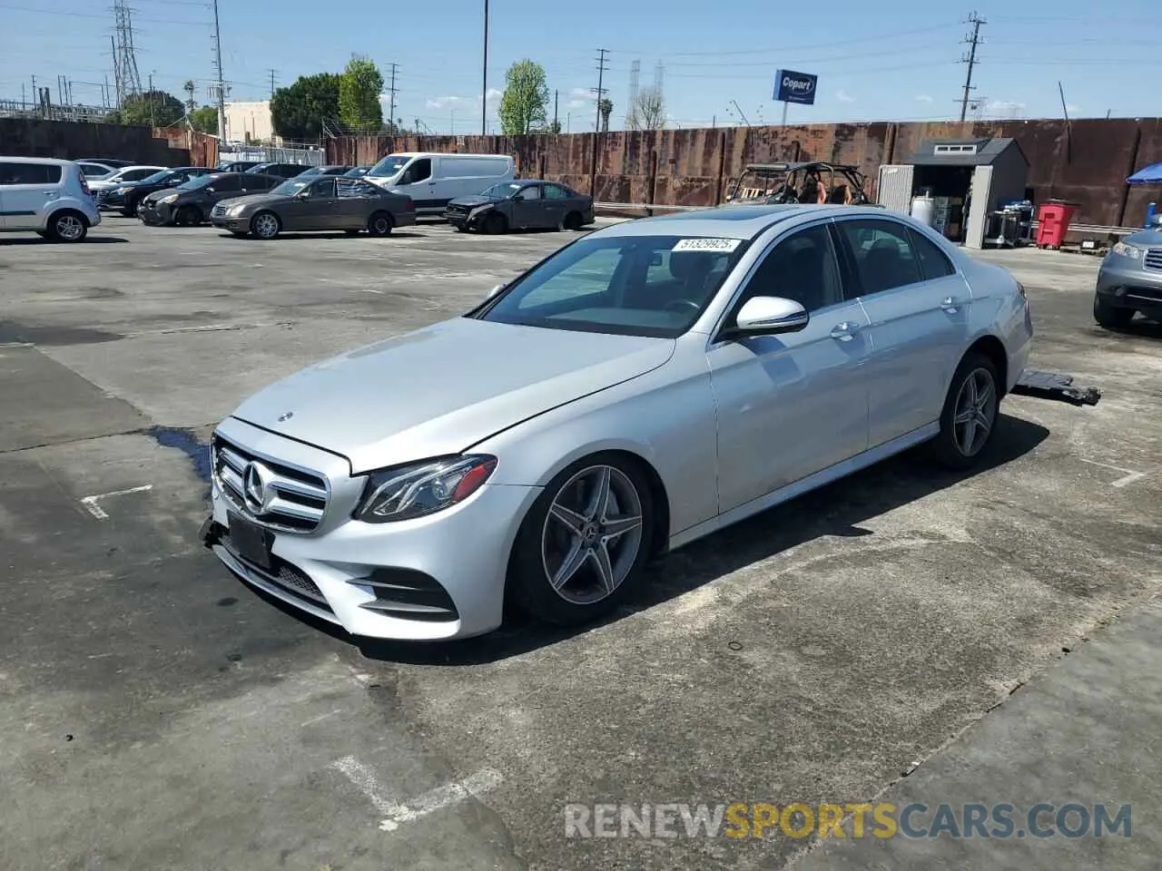 1 Photograph of a damaged car WDDZF8DB5LA710497 MERCEDES-BENZ E-CLASS 2020