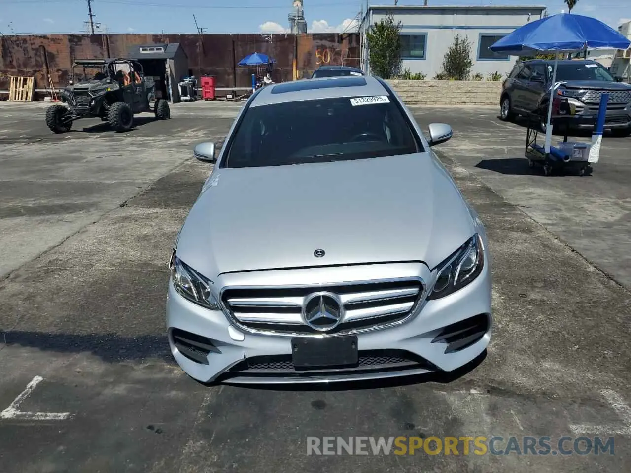 5 Photograph of a damaged car WDDZF8DB5LA710497 MERCEDES-BENZ E-CLASS 2020