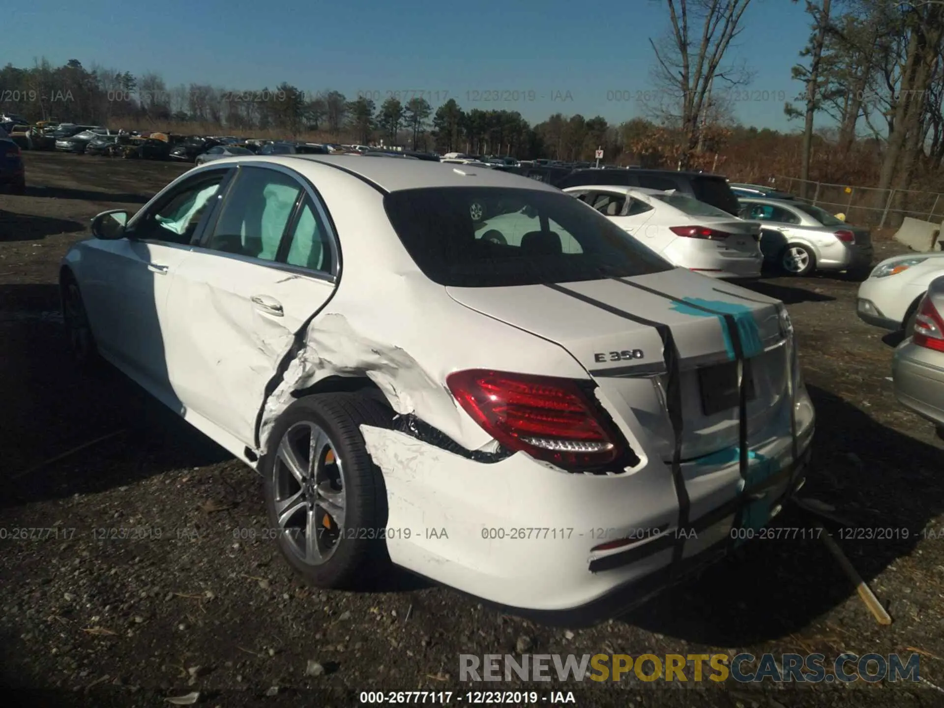 3 Photograph of a damaged car WDDZF8EB0LA721499 MERCEDES-BENZ E-CLASS 2020