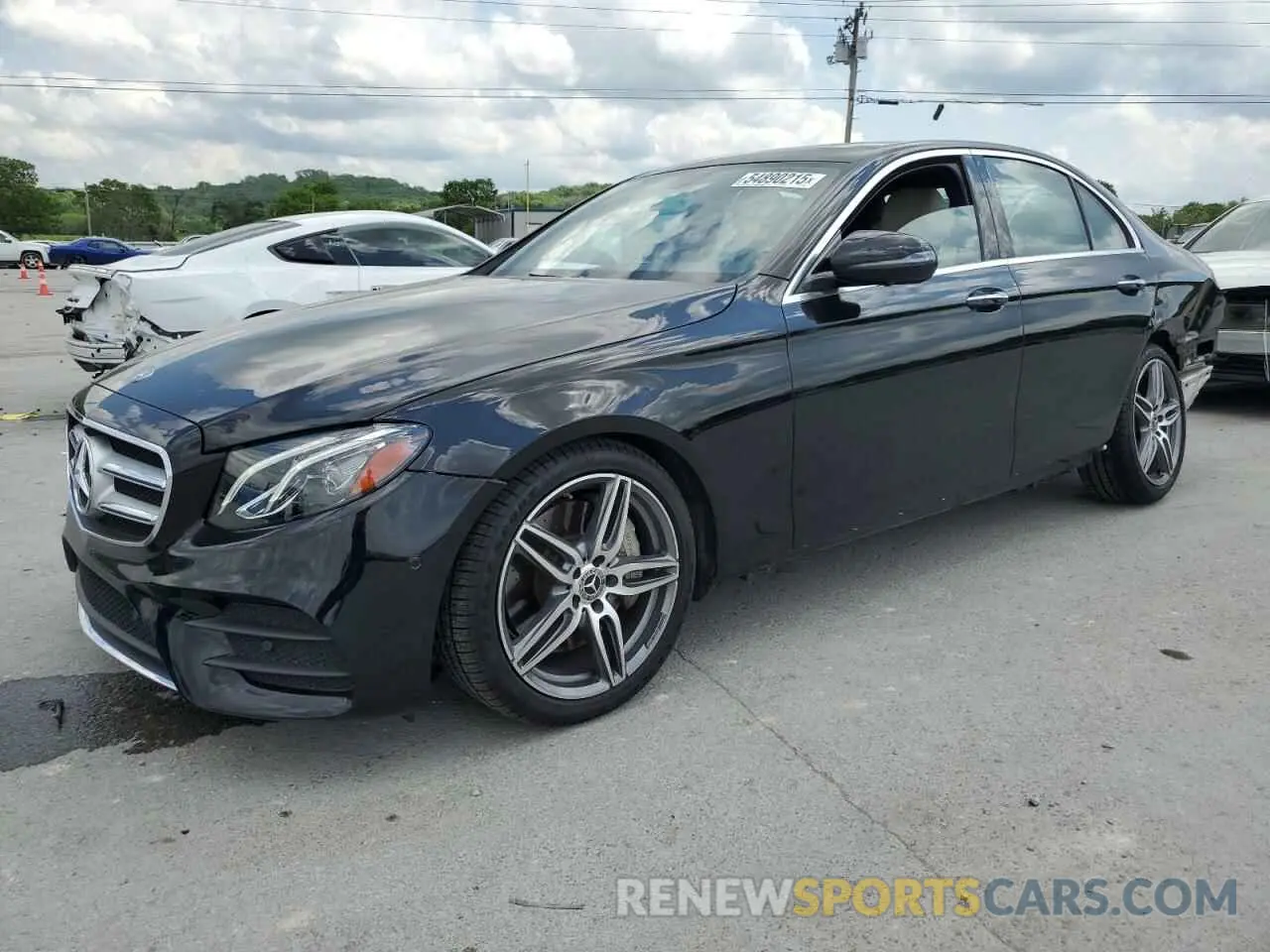 1 Photograph of a damaged car WDDZF8EB1LA701701 MERCEDES-BENZ E-CLASS 2020