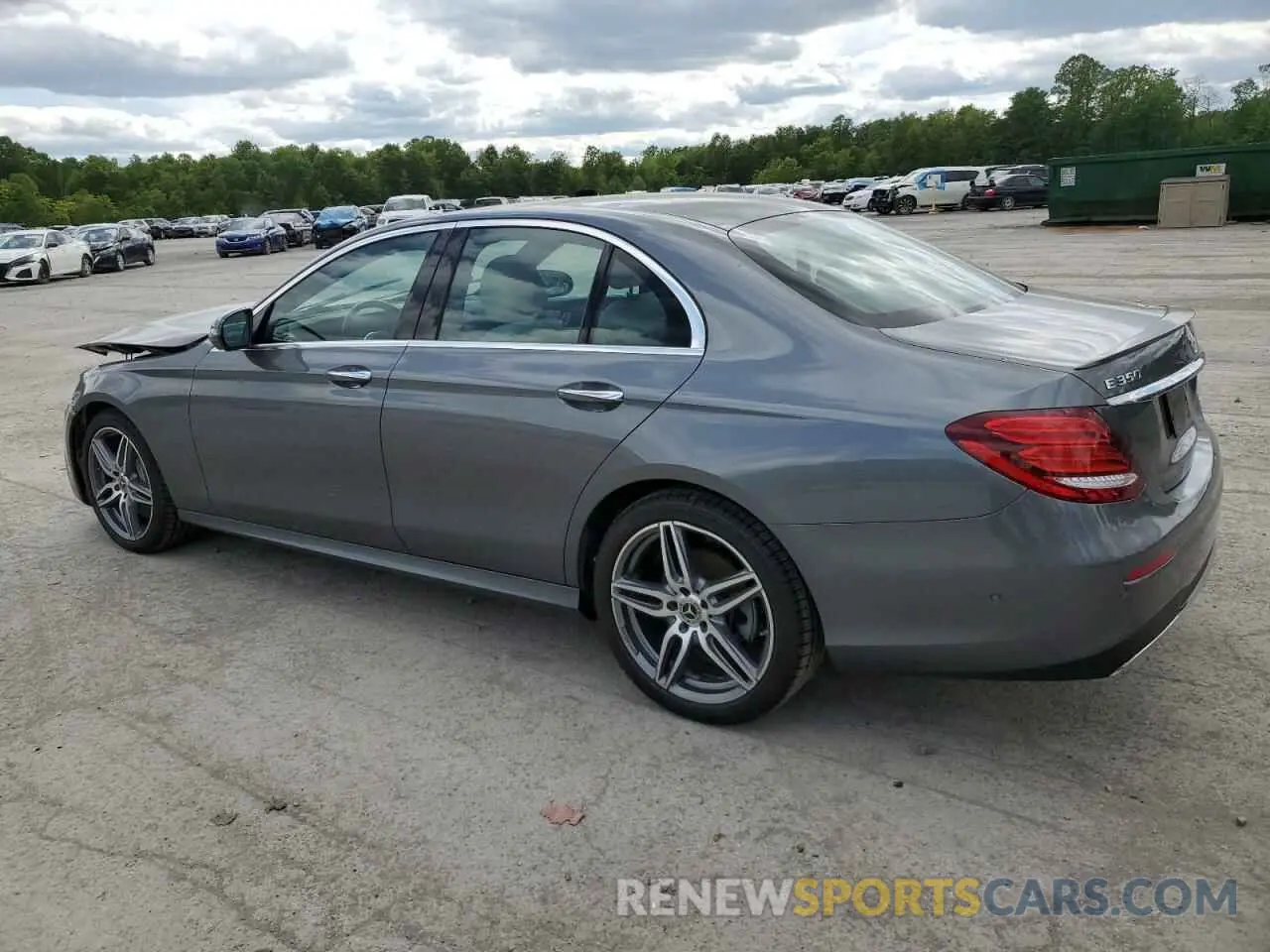 2 Photograph of a damaged car WDDZF8EB1LA723438 MERCEDES-BENZ E-CLASS 2020