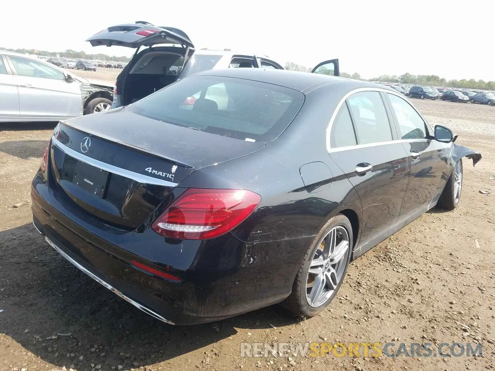4 Photograph of a damaged car WDDZF8EBXLA732932 MERCEDES-BENZ E CLASS 2020