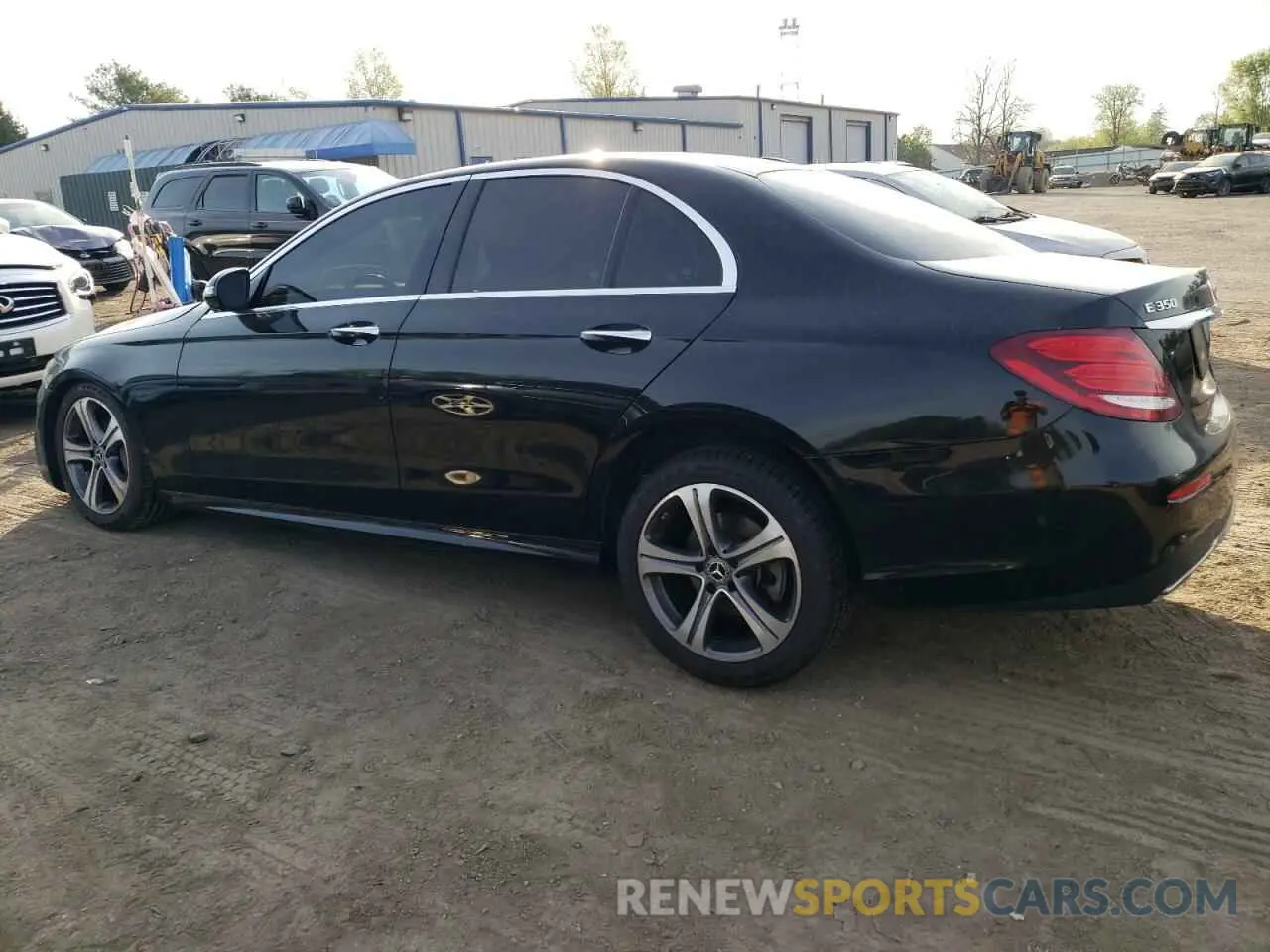 2 Photograph of a damaged car WDDZF8EBXLA734339 MERCEDES-BENZ E-CLASS 2020