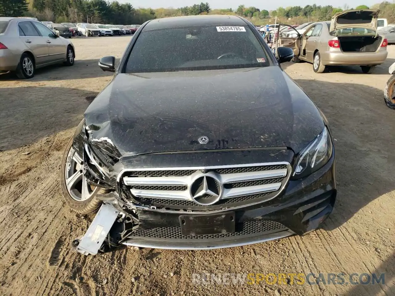5 Photograph of a damaged car WDDZF8EBXLA734339 MERCEDES-BENZ E-CLASS 2020