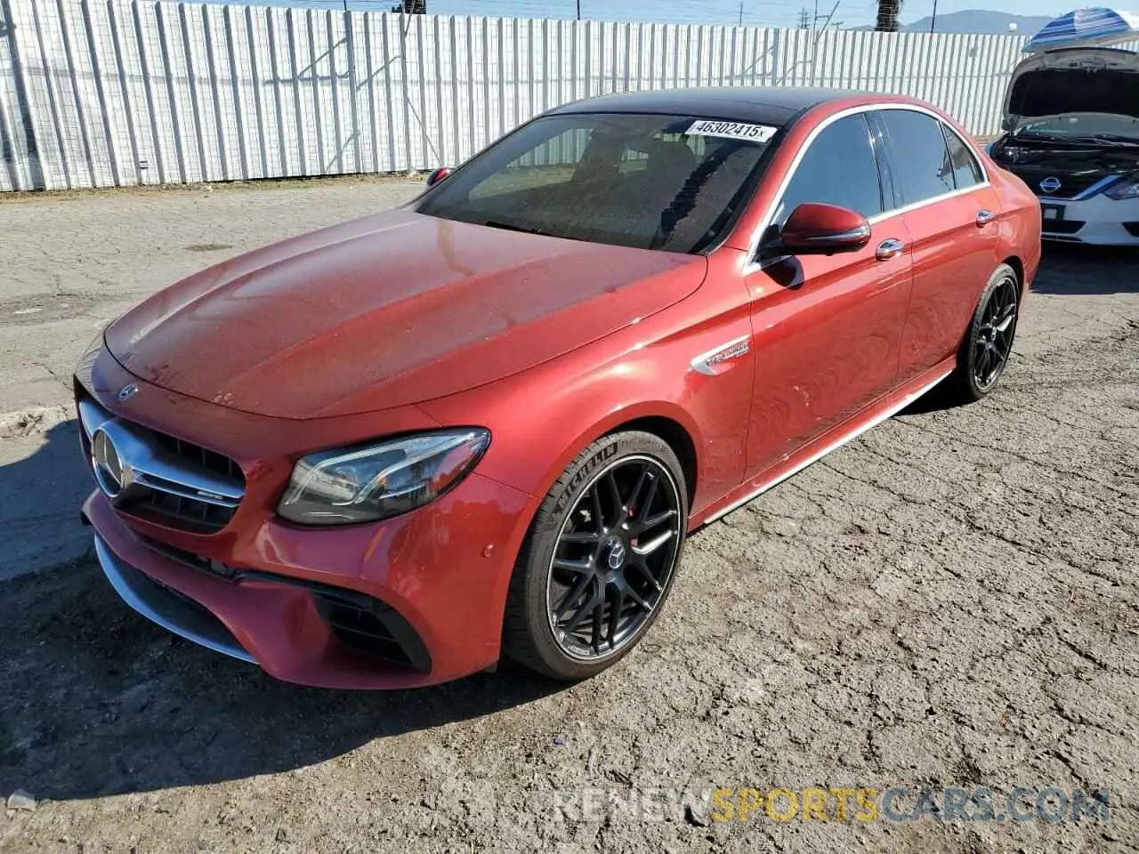 1 Photograph of a damaged car WDDZF8KB0LA700897 MERCEDES-BENZ E-CLASS 2020