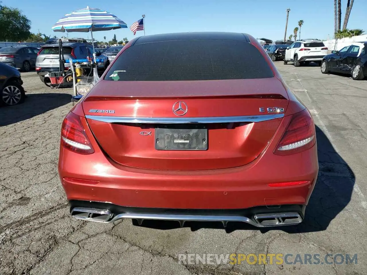 6 Photograph of a damaged car WDDZF8KB0LA700897 MERCEDES-BENZ E-CLASS 2020