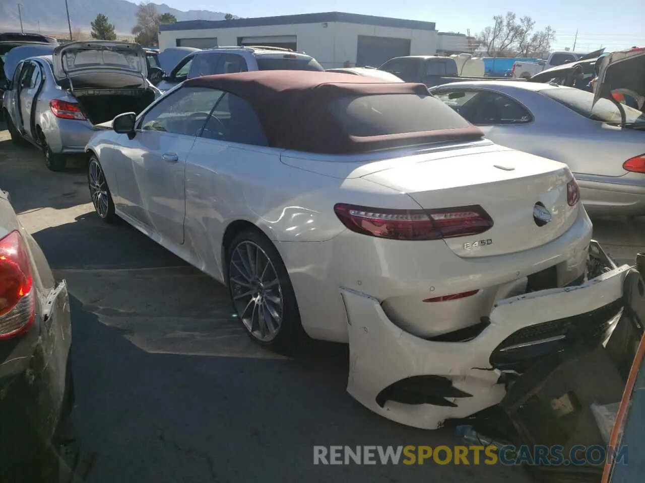 3 Photograph of a damaged car W1K1K5JB8MF160969 MERCEDES-BENZ E-CLASS 2021