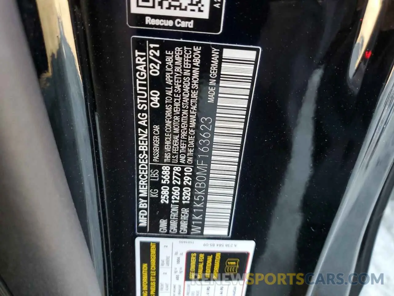 13 Фотография поврежденного автомобиля W1K1K5KB0MF163623 MERCEDES-BENZ E-CLASS 2021