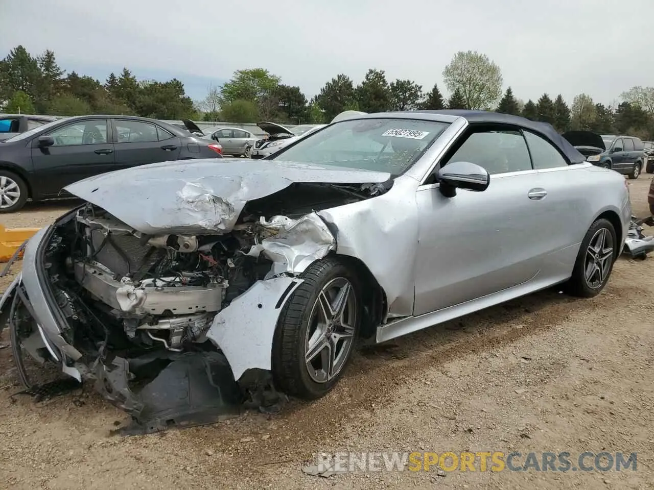 1 Фотография поврежденного автомобиля W1K1K5KB7MF161819 MERCEDES-BENZ E-CLASS 2021