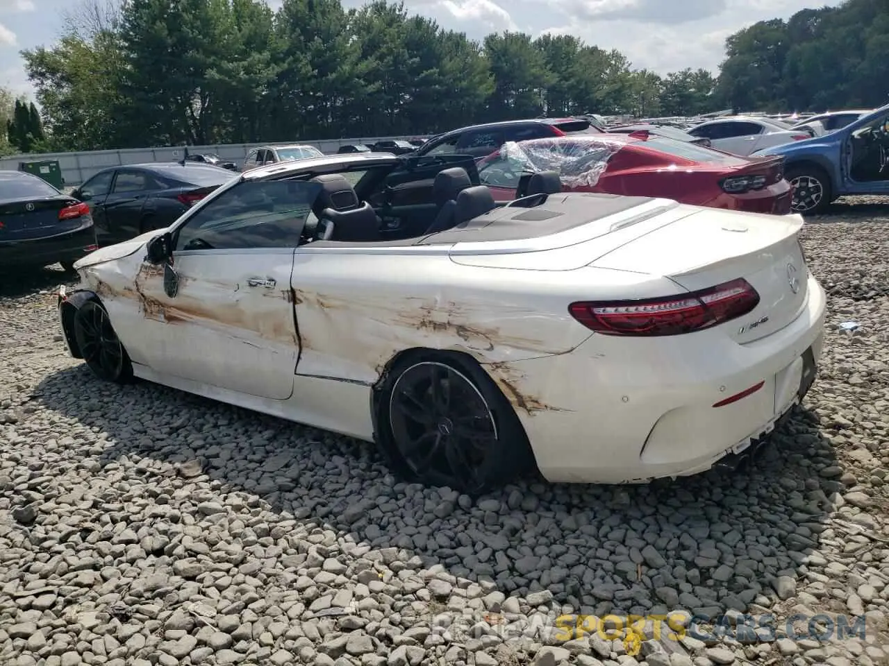 2 Photograph of a damaged car W1K1K6BB9MF163478 MERCEDES-BENZ E-CLASS 2021