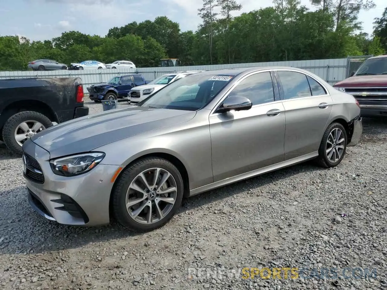 1 Photograph of a damaged car W1KZF5KB1MA951718 MERCEDES-BENZ E-CLASS 2021