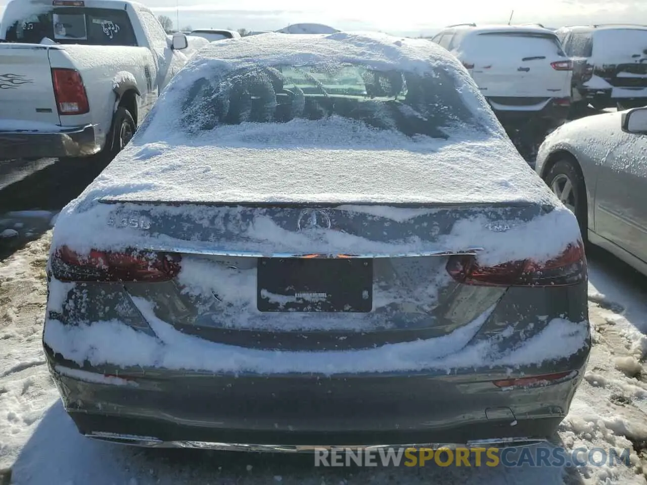 6 Photograph of a damaged car W1KZF5KB1MA999638 MERCEDES-BENZ E-CLASS 2021