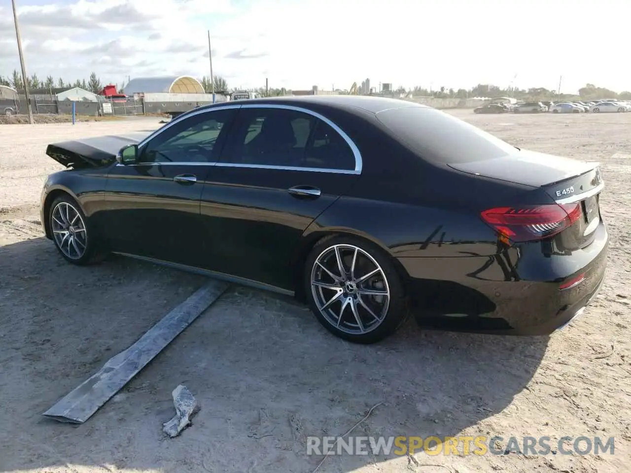 2 Photograph of a damaged car W1KZF5KB3MB002407 MERCEDES-BENZ E-CLASS 2021