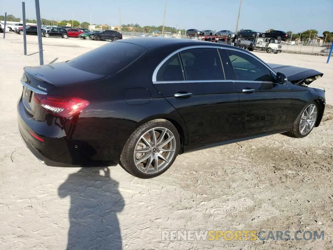 3 Photograph of a damaged car W1KZF5KB3MB002407 MERCEDES-BENZ E-CLASS 2021