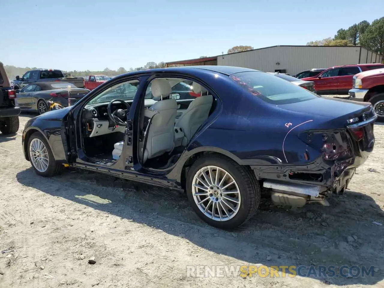 2 Photograph of a damaged car W1KZF5KB6MA995441 MERCEDES-BENZ E-CLASS 2021