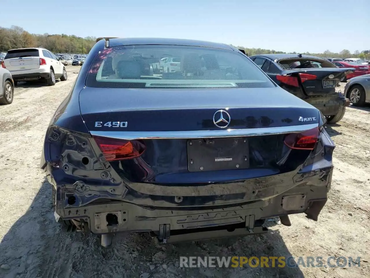 6 Photograph of a damaged car W1KZF5KB6MA995441 MERCEDES-BENZ E-CLASS 2021