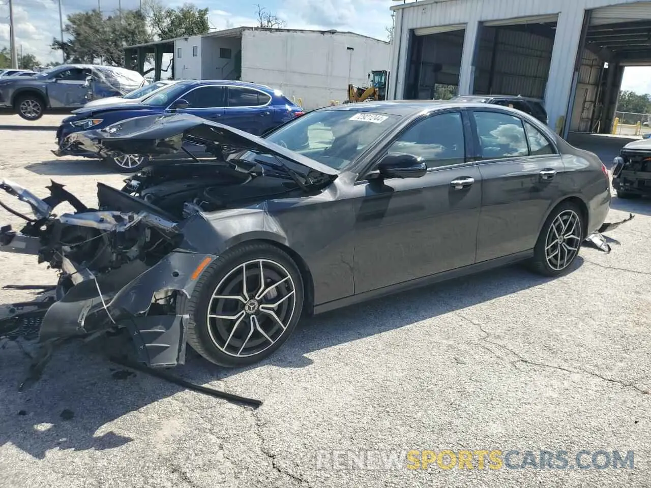 1 Photograph of a damaged car W1KZF8DB0MA925142 MERCEDES-BENZ E-CLASS 2021