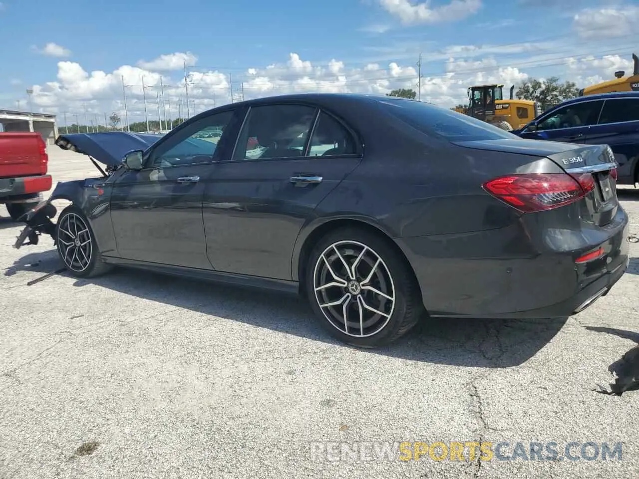 2 Photograph of a damaged car W1KZF8DB0MA925142 MERCEDES-BENZ E-CLASS 2021