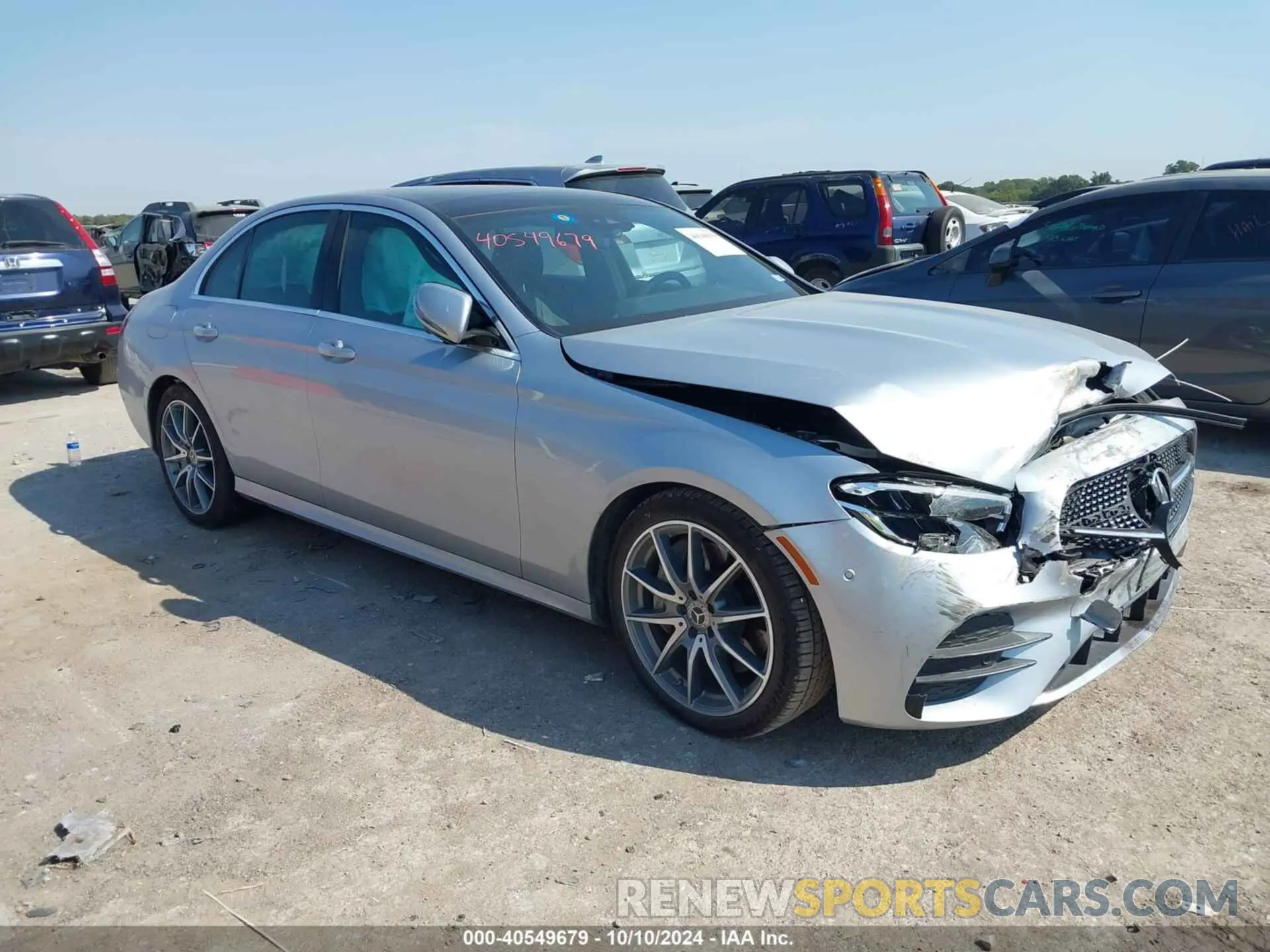 1 Photograph of a damaged car W1KZF8DB0MA947741 MERCEDES-BENZ E-CLASS 2021