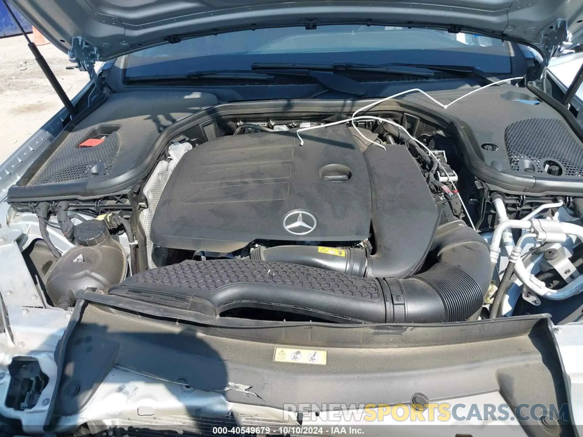 10 Photograph of a damaged car W1KZF8DB0MA947741 MERCEDES-BENZ E-CLASS 2021