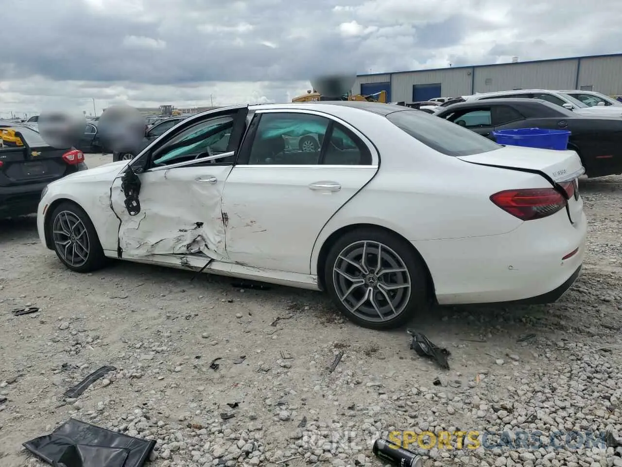 2 Photograph of a damaged car W1KZF8DB7MA877512 MERCEDES-BENZ E-CLASS 2021