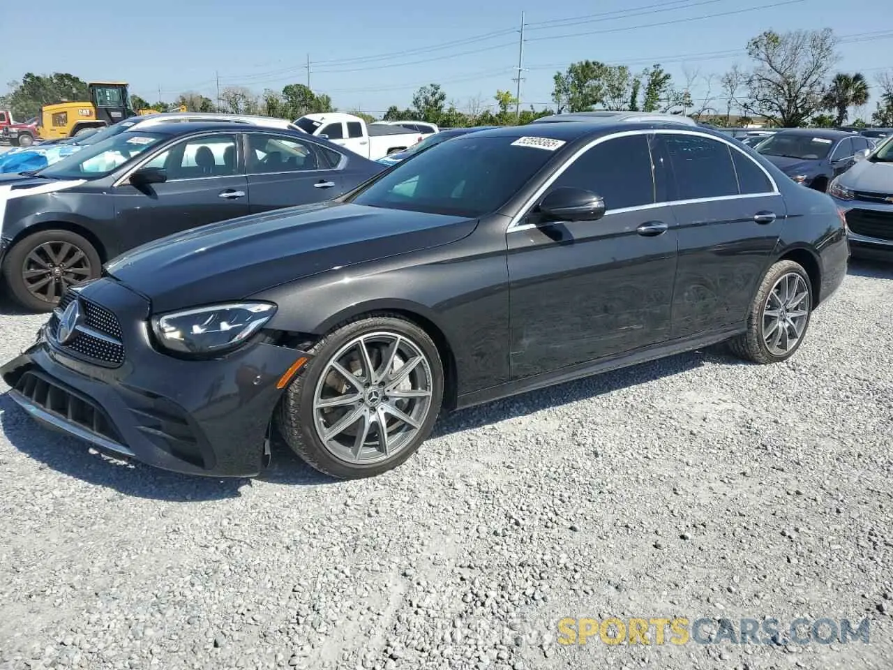 1 Photograph of a damaged car W1KZF8DB7MA923615 MERCEDES-BENZ E-CLASS 2021