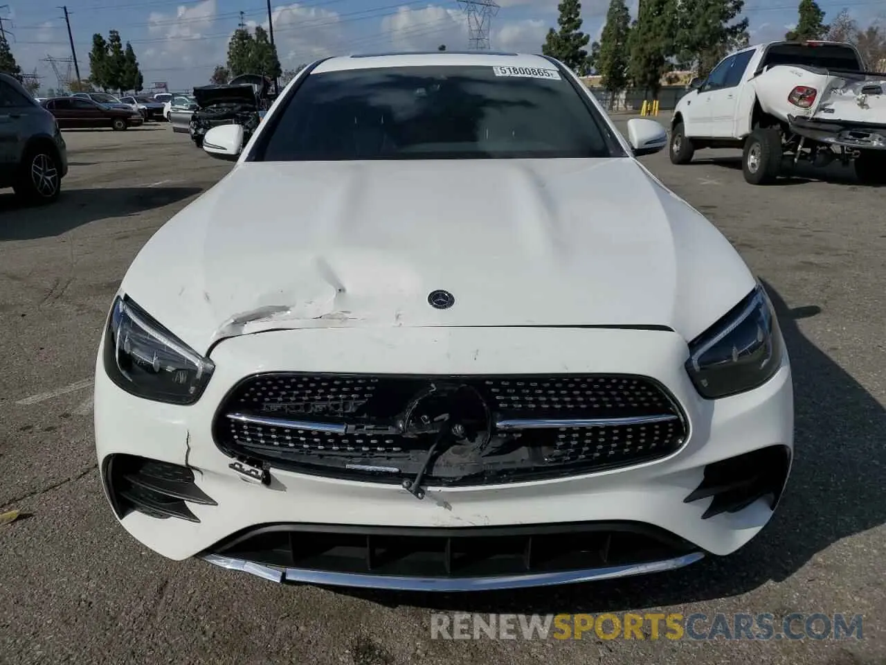 5 Photograph of a damaged car W1KZF8DBXMA920854 MERCEDES-BENZ E-CLASS 2021