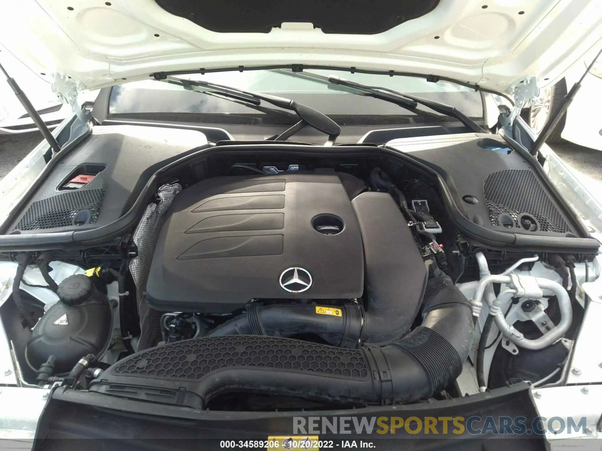 10 Photograph of a damaged car W1KZF8DBXMA964532 MERCEDES-BENZ E-CLASS 2021