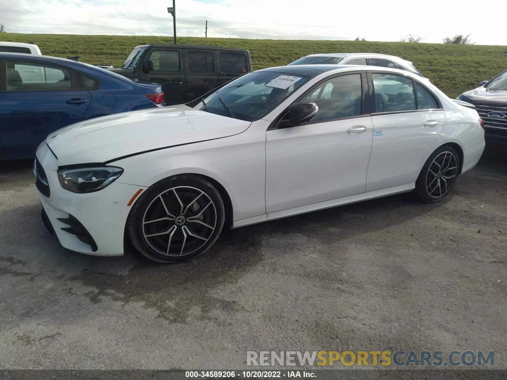 2 Photograph of a damaged car W1KZF8DBXMA964532 MERCEDES-BENZ E-CLASS 2021