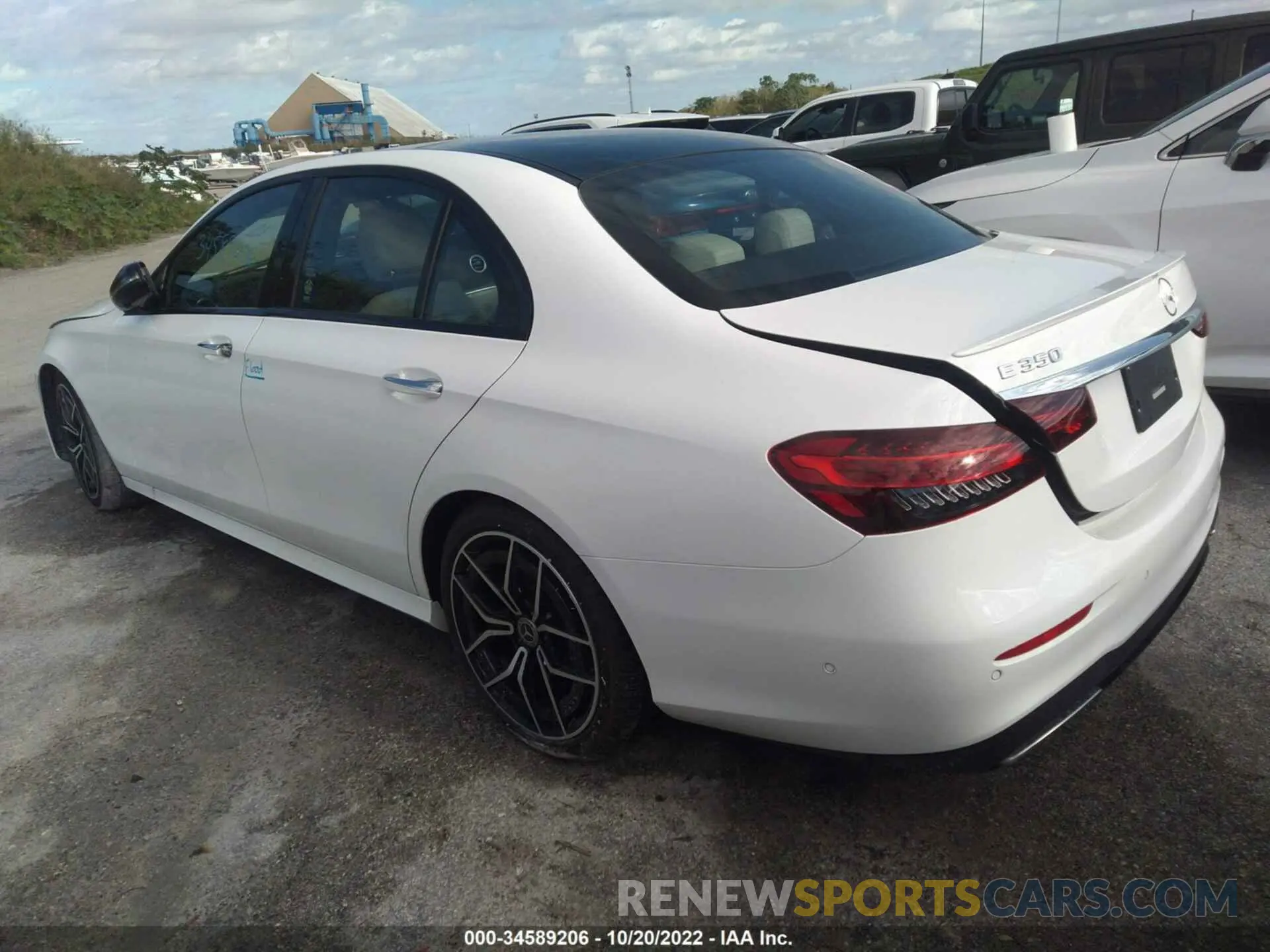 3 Photograph of a damaged car W1KZF8DBXMA964532 MERCEDES-BENZ E-CLASS 2021