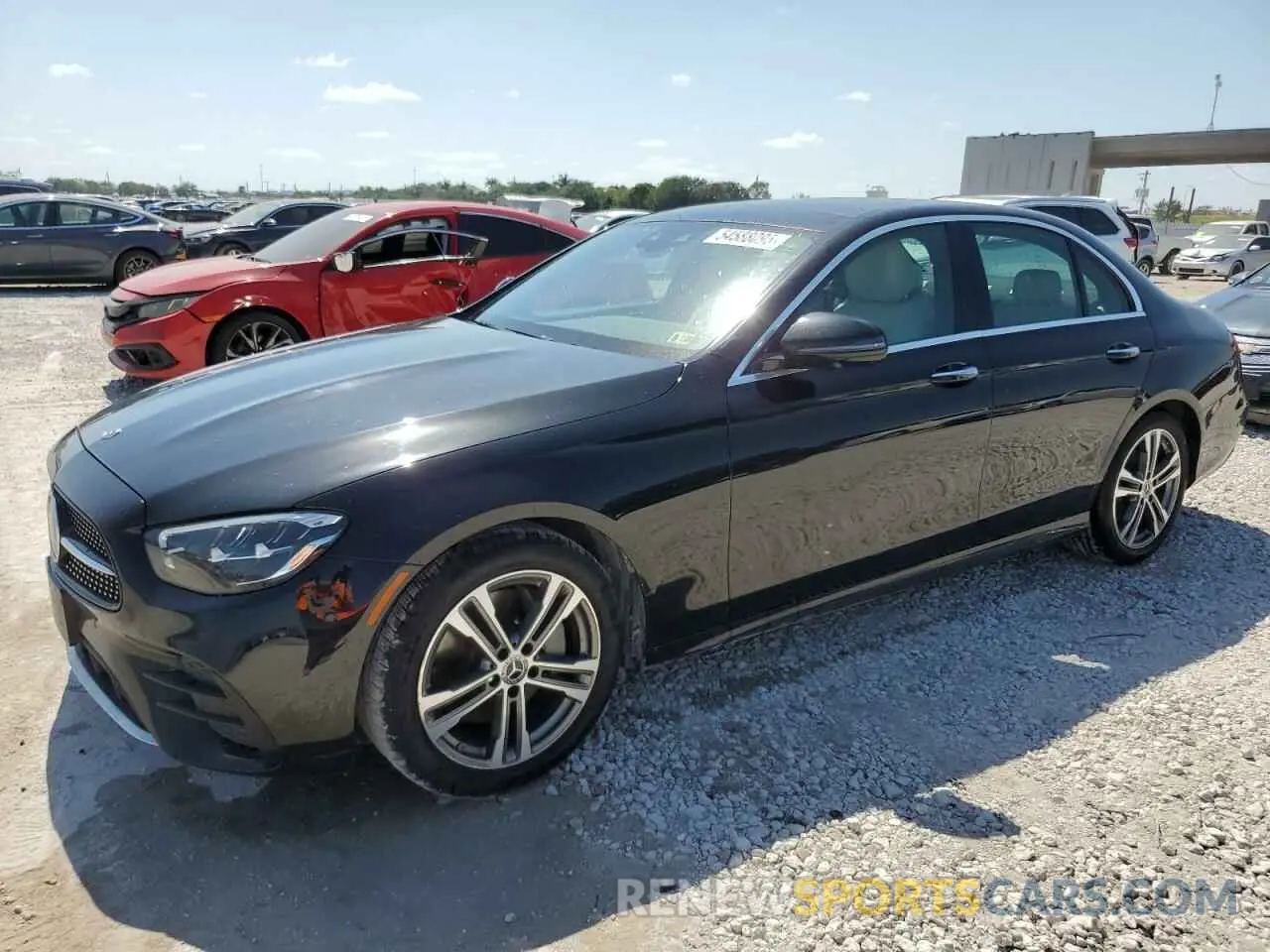 1 Photograph of a damaged car W1KZF8EB4MA937518 MERCEDES-BENZ E-CLASS 2021