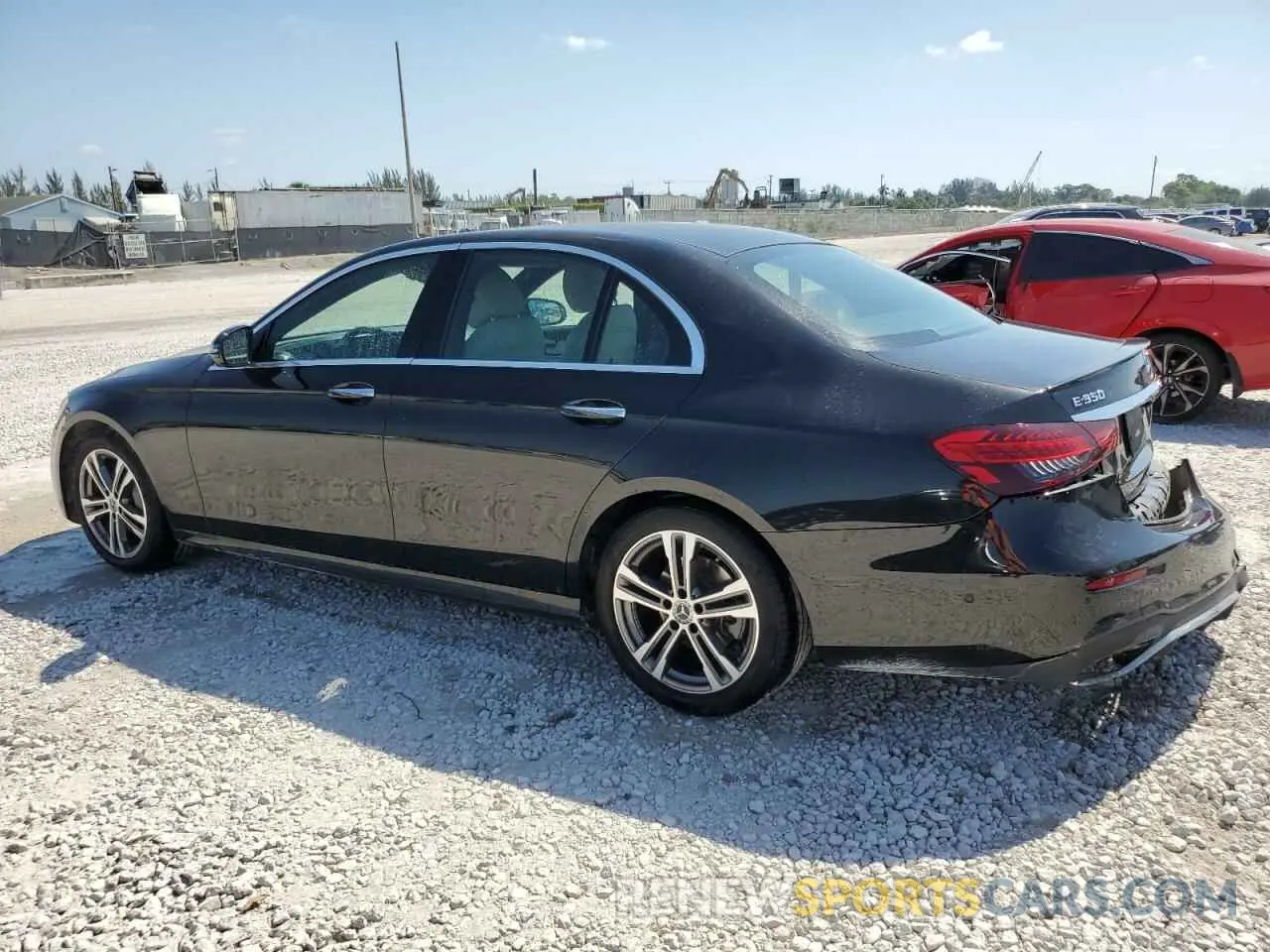 2 Photograph of a damaged car W1KZF8EB4MA937518 MERCEDES-BENZ E-CLASS 2021