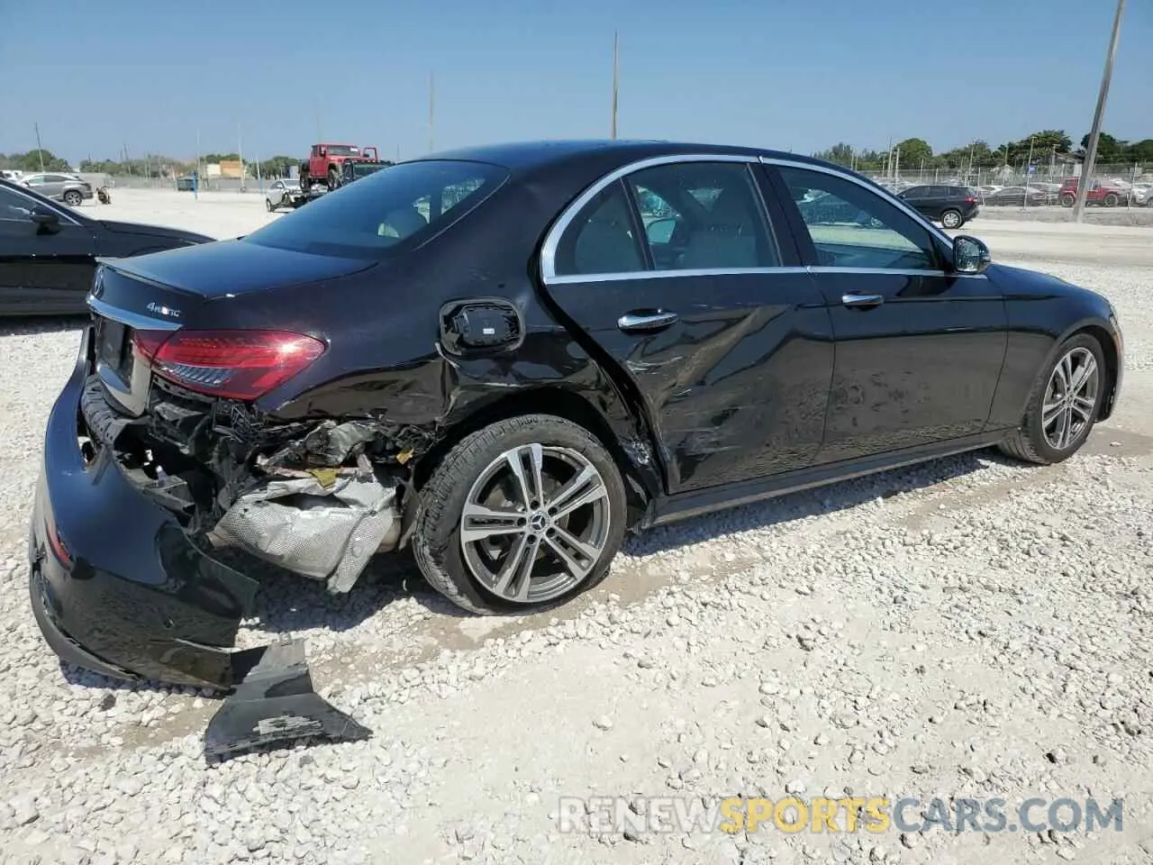 3 Photograph of a damaged car W1KZF8EB4MA937518 MERCEDES-BENZ E-CLASS 2021