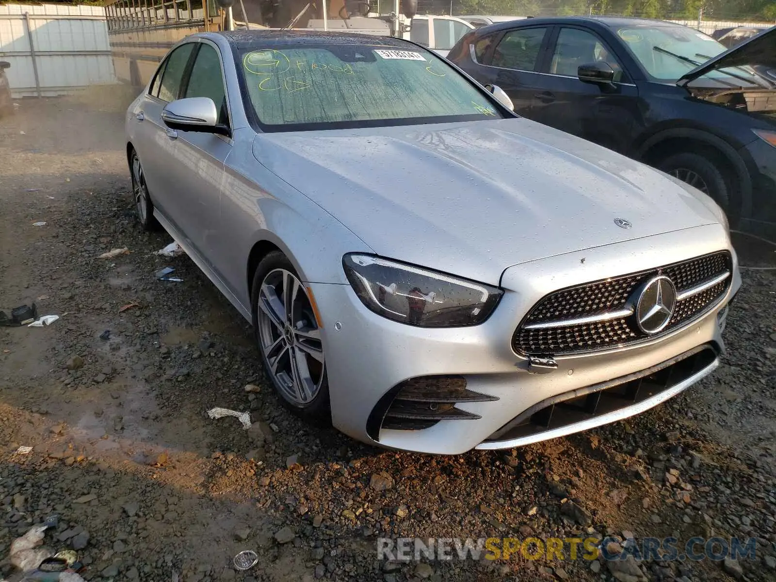 1 Photograph of a damaged car W1KZF8EB5MA932358 MERCEDES-BENZ E-CLASS 2021