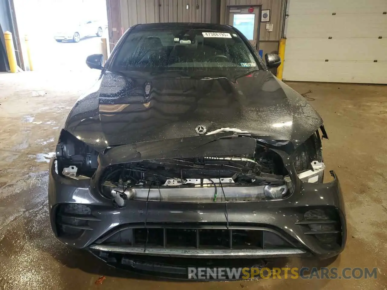 5 Photograph of a damaged car W1KZF8EB6MA968351 MERCEDES-BENZ E-CLASS 2021