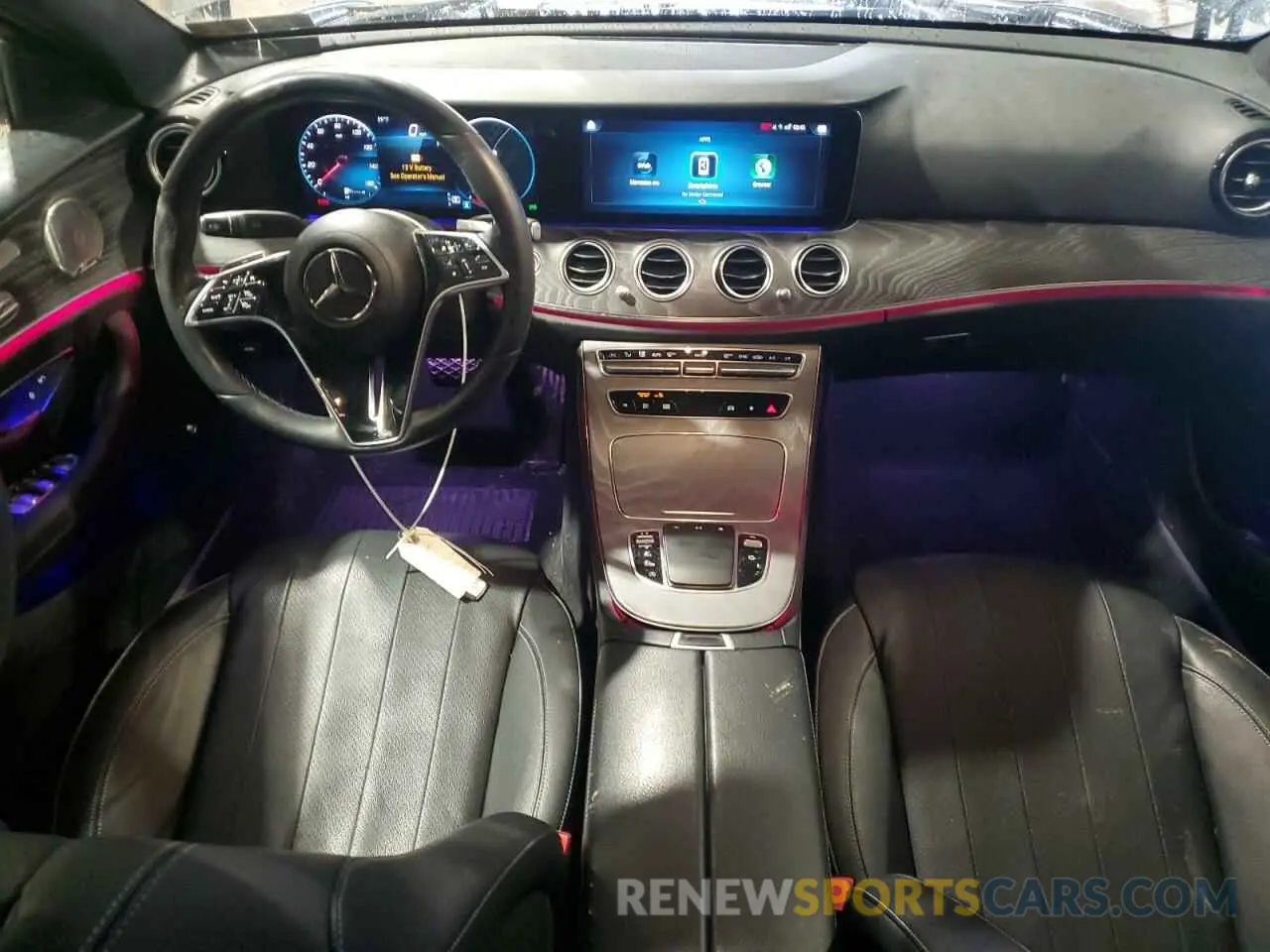 8 Photograph of a damaged car W1KZF8EB6MA968351 MERCEDES-BENZ E-CLASS 2021