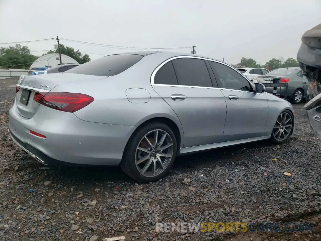 3 Photograph of a damaged car W1KZF8EB7MA967466 MERCEDES-BENZ E-CLASS 2021