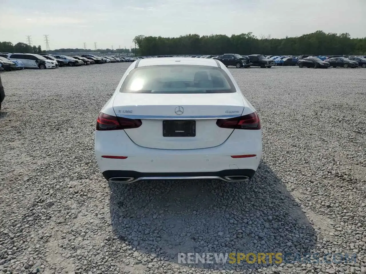 6 Photograph of a damaged car W1KZF8EBXMA922053 MERCEDES-BENZ E-CLASS 2021