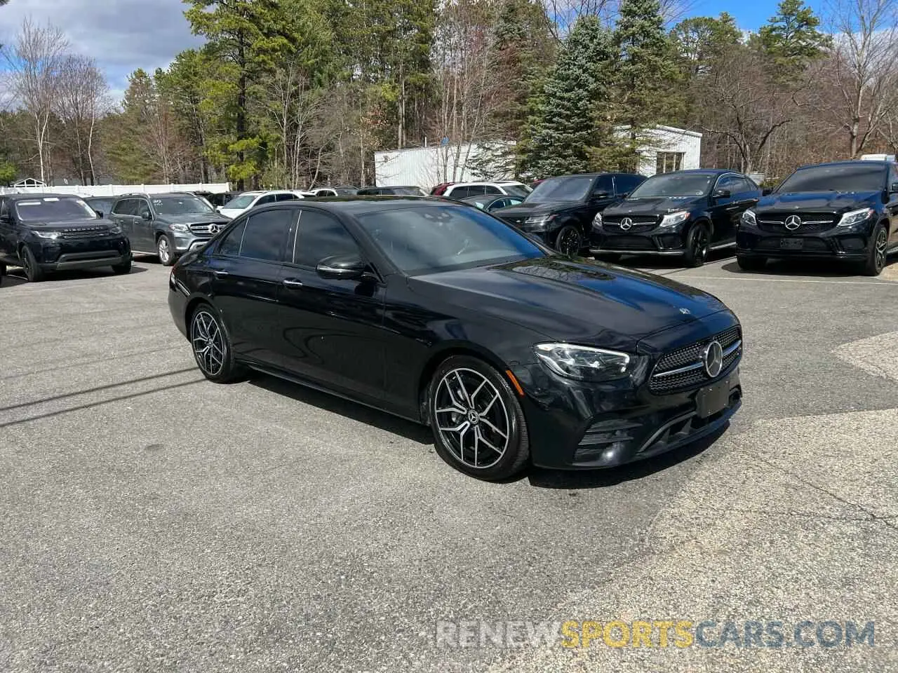 1 Фотография поврежденного автомобиля W1KZF8EBXMA963671 MERCEDES-BENZ E-CLASS 2021