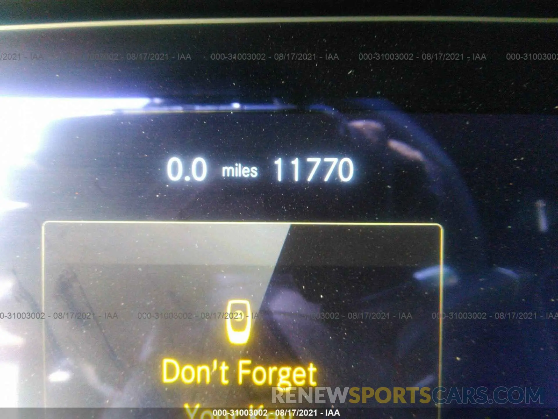 13 Photograph of a damaged car W1KZF8KB5MA928511 MERCEDES-BENZ E-CLASS 2021