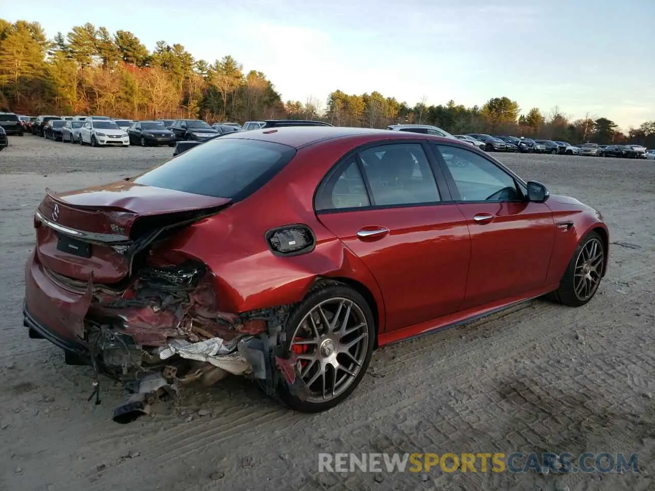 3 Photograph of a damaged car W1KZF8KB8MA963141 MERCEDES-BENZ E-CLASS 2021
