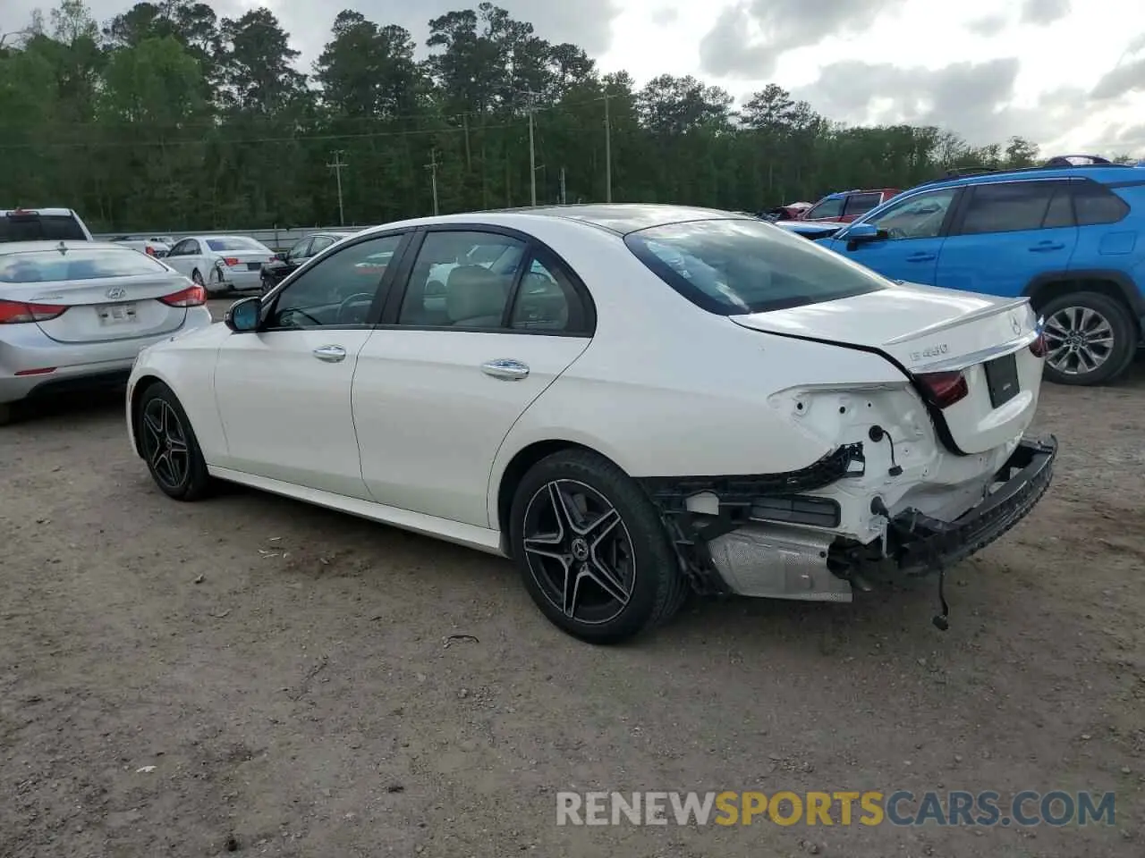 2 Photograph of a damaged car W1KZF5KB3NB073852 MERCEDES-BENZ E-CLASS 2022