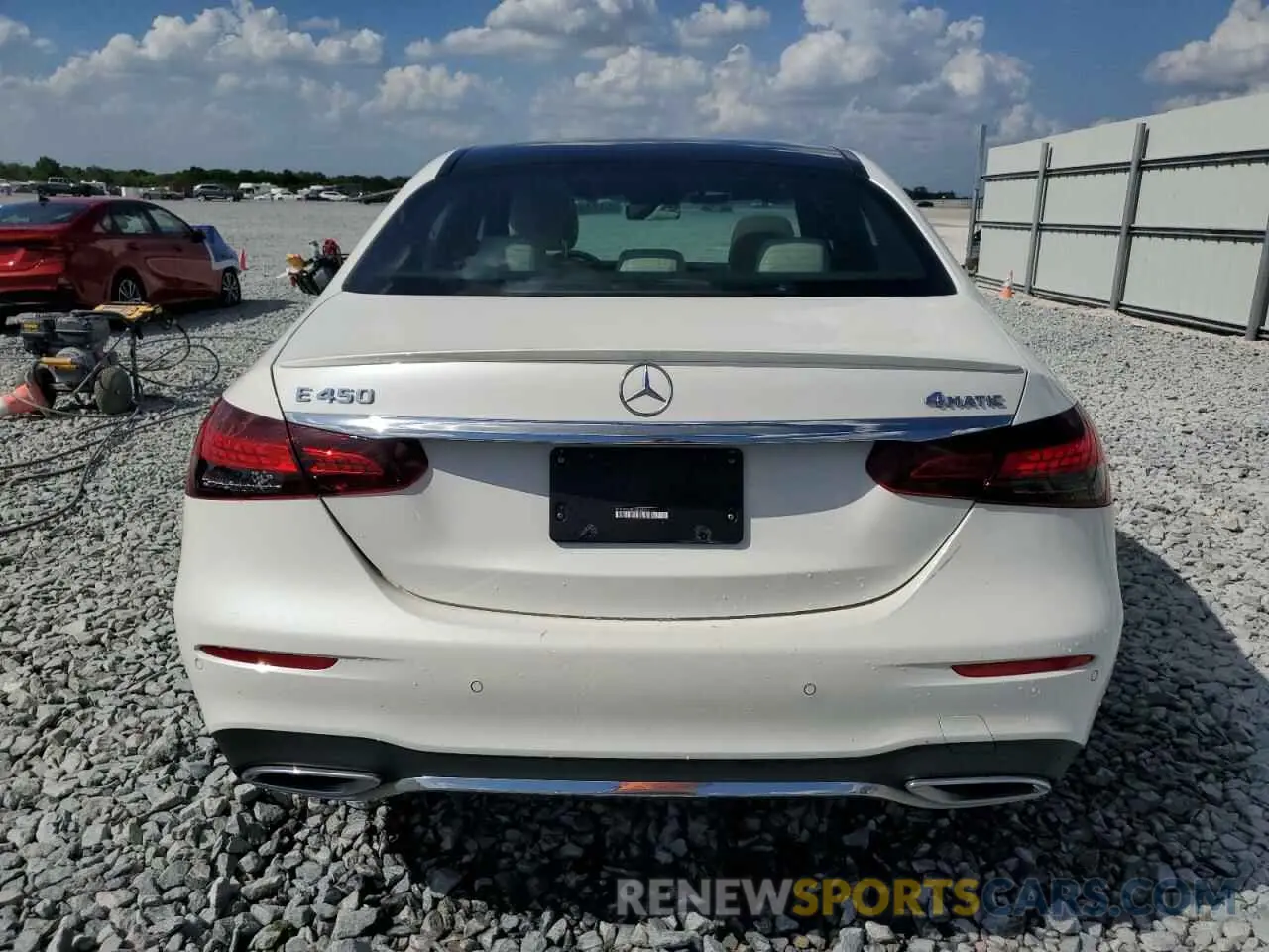 6 Photograph of a damaged car W1KZF5KB5NB084741 MERCEDES-BENZ E-CLASS 2022