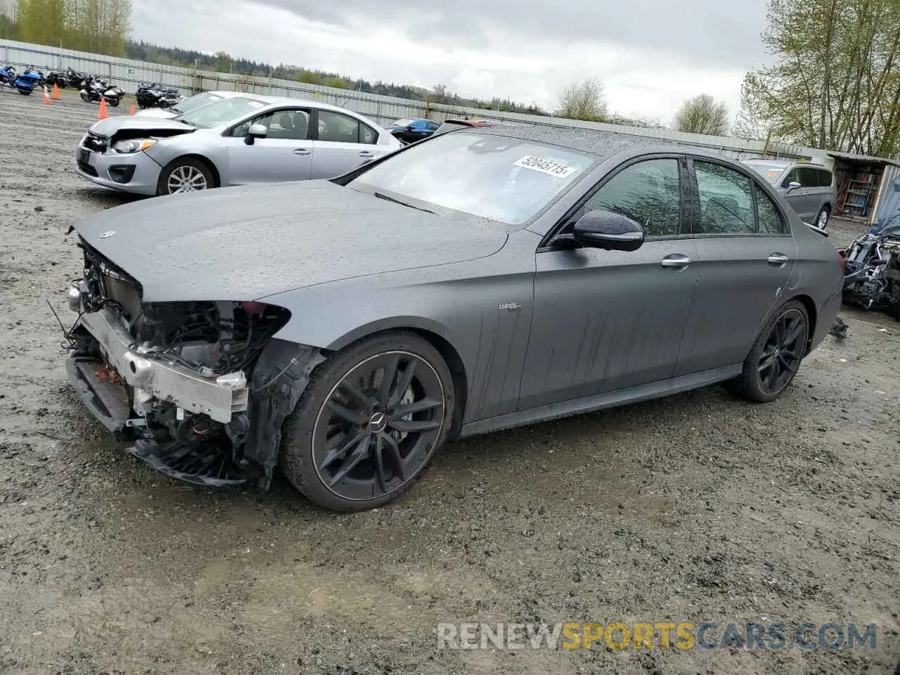 1 Photograph of a damaged car W1KZF6BB1NB030505 MERCEDES-BENZ E-CLASS 2022