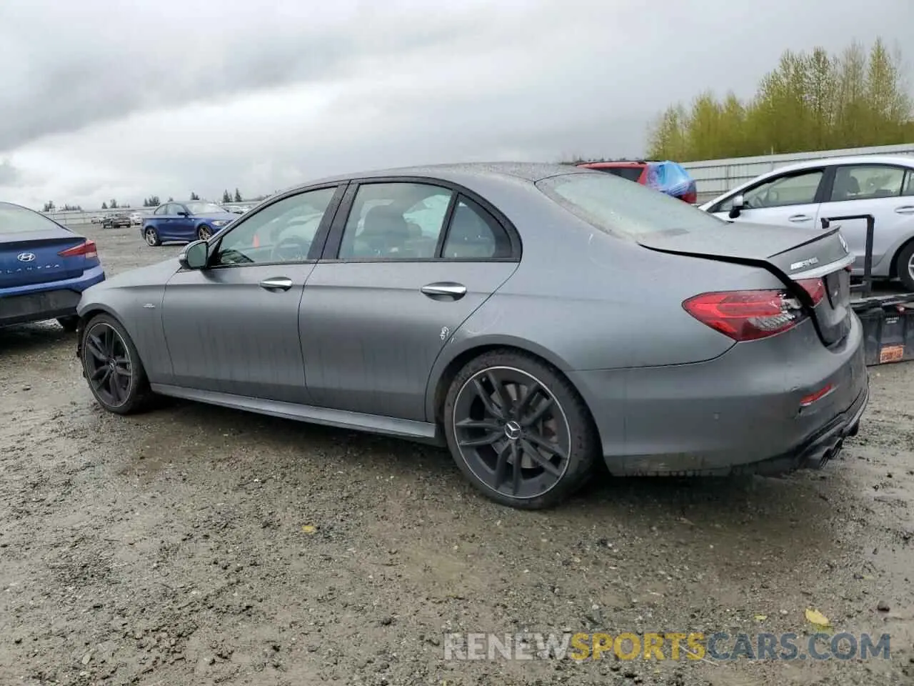 2 Photograph of a damaged car W1KZF6BB1NB030505 MERCEDES-BENZ E-CLASS 2022