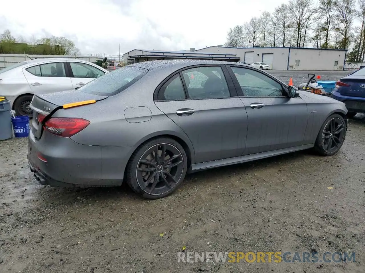 3 Photograph of a damaged car W1KZF6BB1NB030505 MERCEDES-BENZ E-CLASS 2022